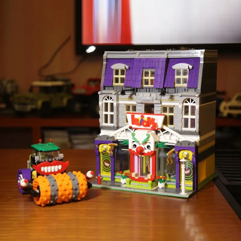 UG-10181 эксперт городская улица вид серии MOC Joker Park Сборная модель строительные