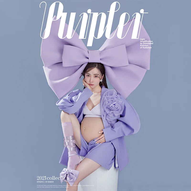 

Women Photo Photo Clothing 2021 New Studio Art Photo Fashion Pregnant Mother Photo Photography Dress