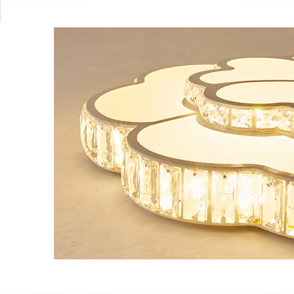 8 см светодиодный потолочный светильник хрустальная лампа для гостиной