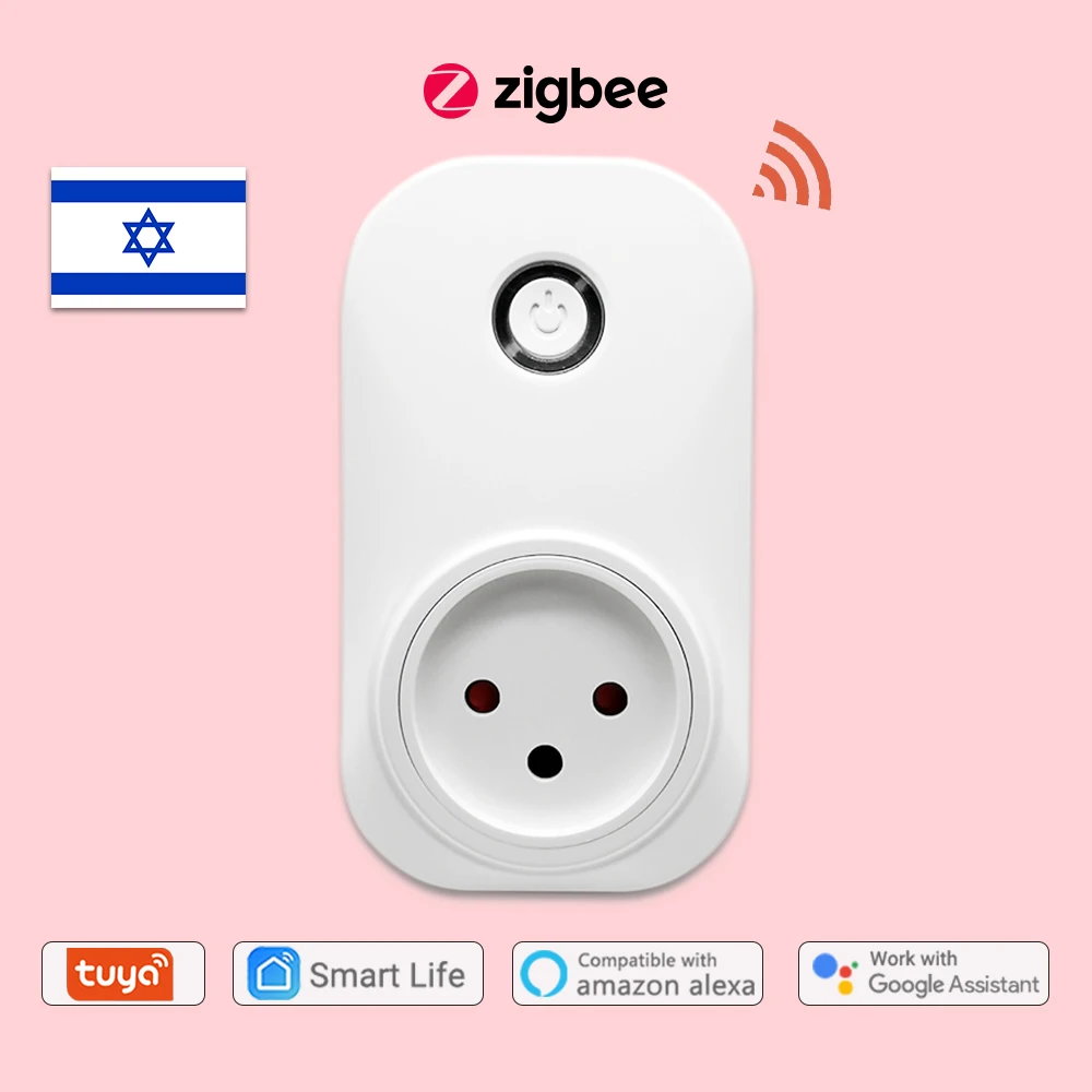 

Выключатель дистанционного управления Tuya ZigBee, 3,0 дюйма, 16 А