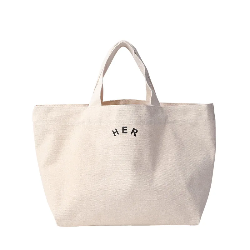 Модные женские холщовые сумки с надписью вместительные дизайнерские
