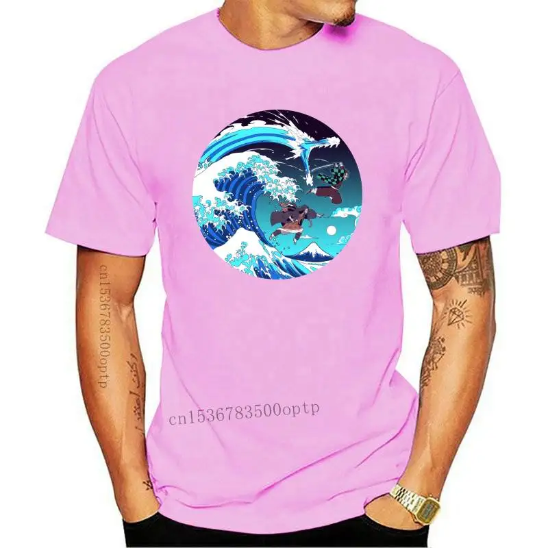 

New Demon Slayer Kimetsu No Yaiba Men T Shirts 2021 Summer Tops Cotton Short Sleeve Tanjirou Japan Anime T-shirts Nezuko Streetw