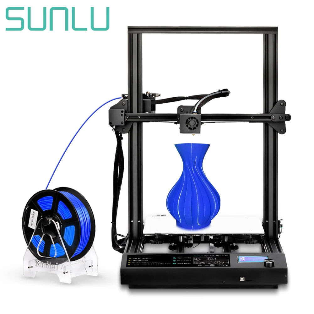 3D принтер SUNLU FDM 2020 полностью металлический каркас размера плюс экструдер 310*310*340