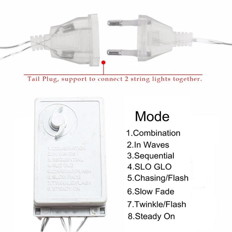 Светодиодные занавески в виде звезды луны сердца многоцветные рождественские