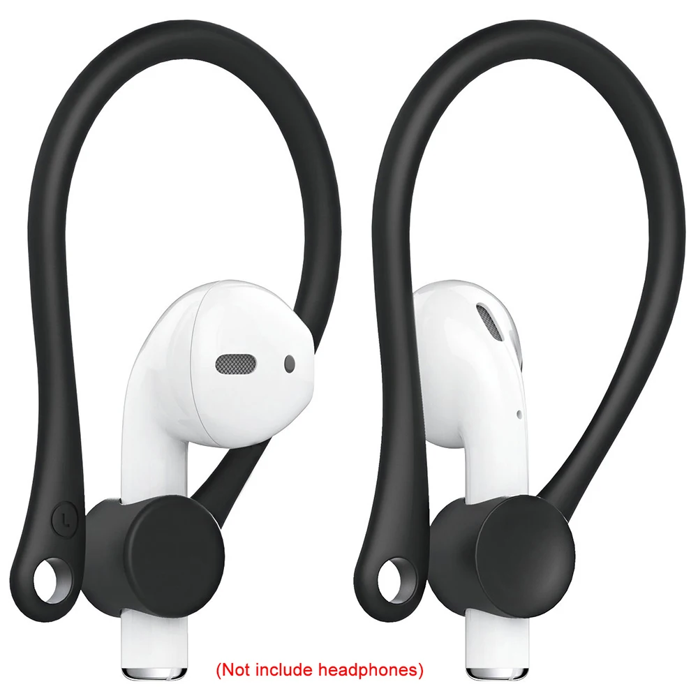 

1Pair Earhook with Holder Strap Silicone Sports Anti-lost Ear Hook for AirPods NC99 Xiaomi
