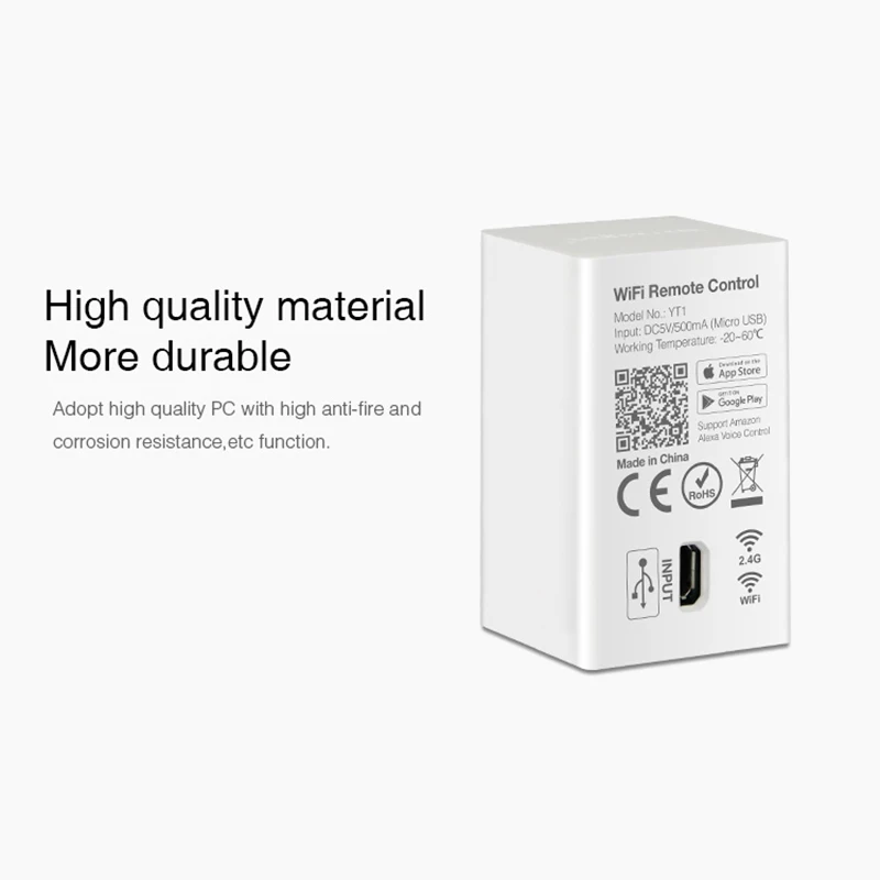 Mi.light YT1 WiFi Voice Remote Control DC5V USB Smart 4G IOS Android APP Controller for 2.4GHz RGB CCT RGBW LED Strip Light Bulb | Лампы и