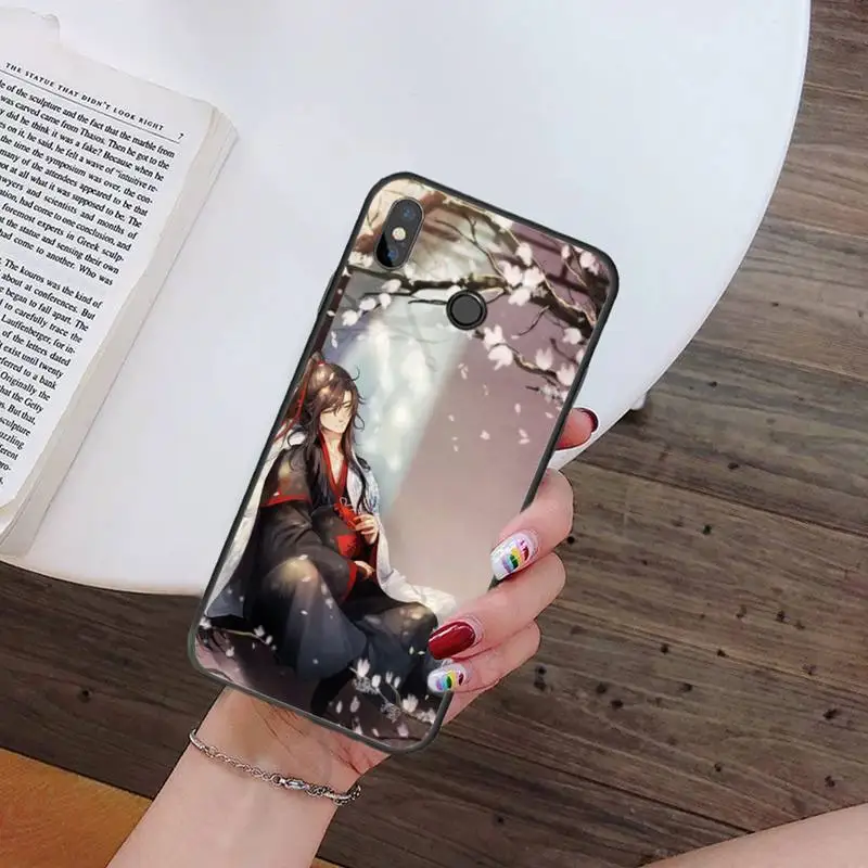 mo dao zu shi anime Bling Cute Phone Case For Xiaomi Redmi Note 4 4x 5 6 7 8 pro S2 PLUS 6A PRO funda hull coque shell | Мобильные