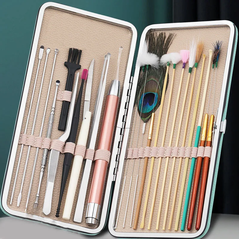 Бесплатная доставка ухочистка средство для удаления воска набор спиральных