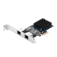 io pce8125b 2glan ethernet network adapter pcie to dual port gigabit network card for industrial computer