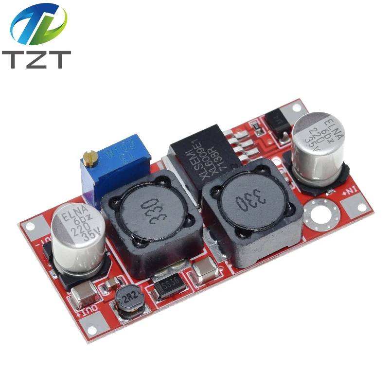 Boost бак DC регулируемый шаг вверх вниз конвертер XL6009 Питание модуль 20 Вт