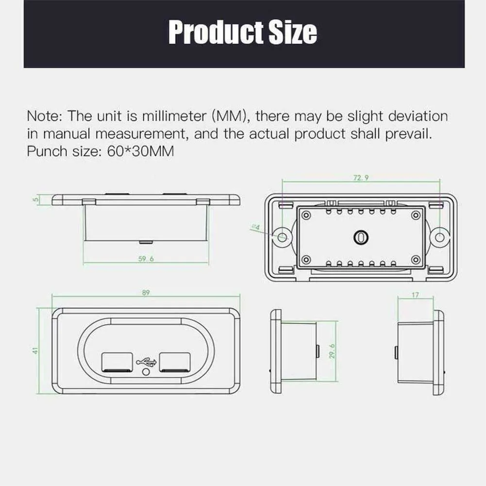 

Автомобильное зарядное устройство USB DC 5 В/3,1 а из прочных материалов и очень подходит