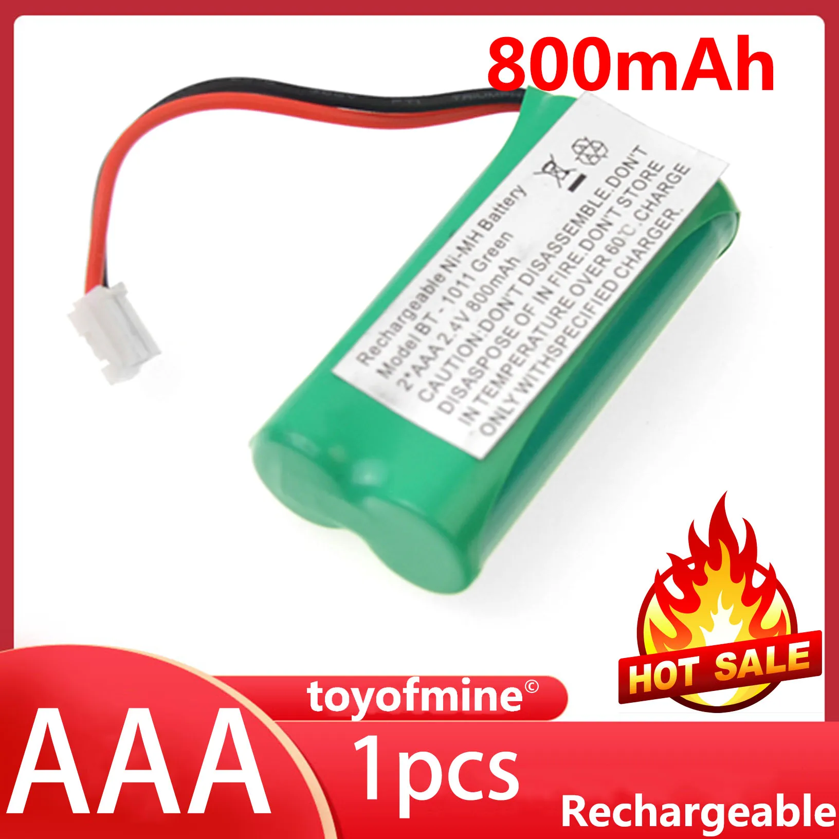 1 шт. Pro для Uniden BT-1011 2 4 v 800mAh аккумуляторная батарея Ni-MH | Электроника