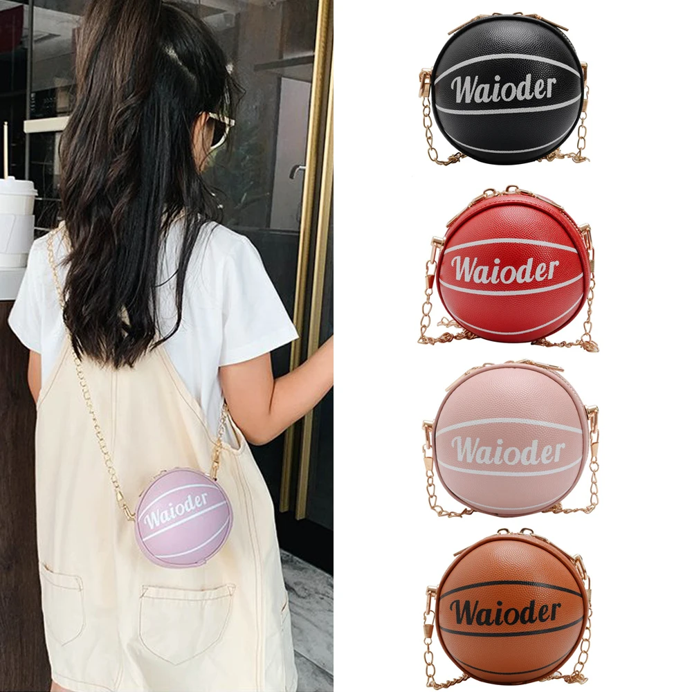 

Детский мини-клатч 2021, симпатичный баскетбольный кошелек, сумка через плечо, милый маленький кошелек для маленькой девочки, сумочка, сумка д...