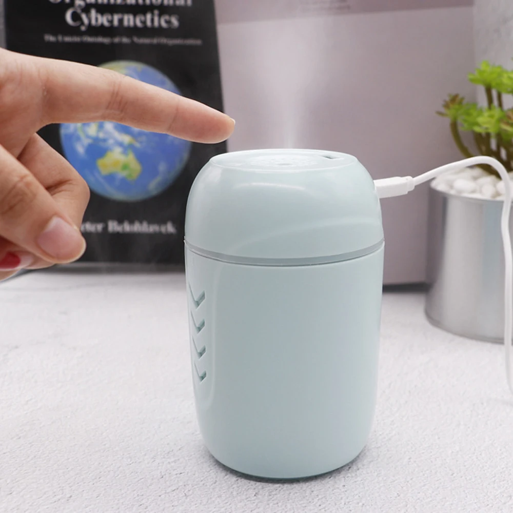 Портативный ультразвуковой увлажнитель воздуха USB с светодиодный ночной