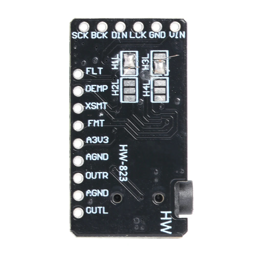 Интерфейс Topping I2S PCM5102A DAC декодер GY-PCM5102 модуль плеера для Raspberry Pi pHAT плата формата