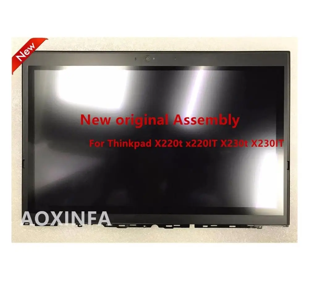 

Laptop LCD Touch Screen For For Thinkpad X220t x220IT X230t X230IT FTU3-12WO4C-03X 42.4KJ02.005 multitouch LP125WH2-SLB3