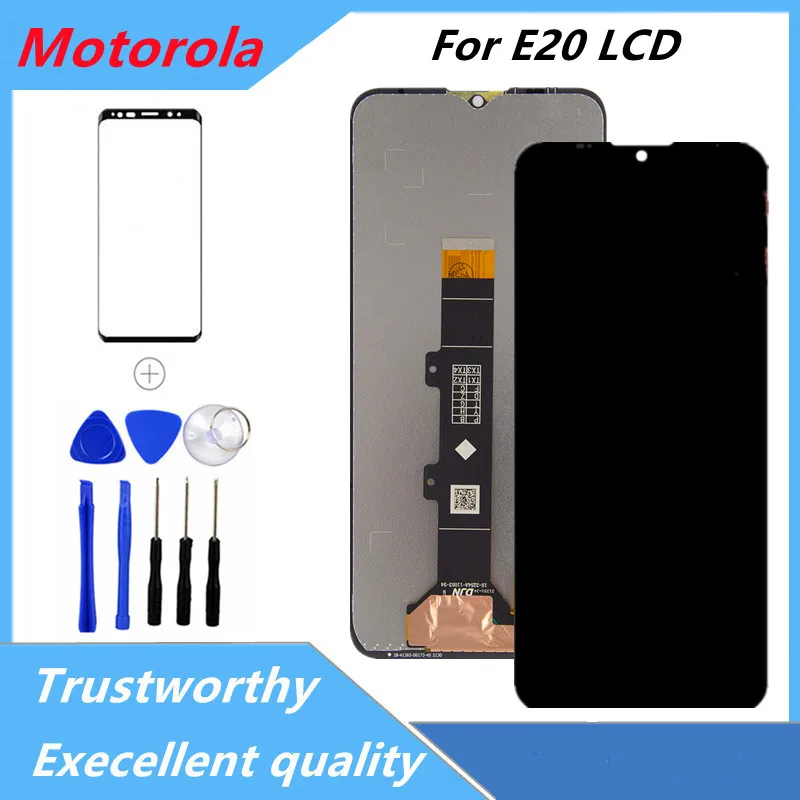 Оригинальный сенсорный экран 6 5 ''для Motorola Moto E20 LCD XT2155 ЖК-дисплей цифровой