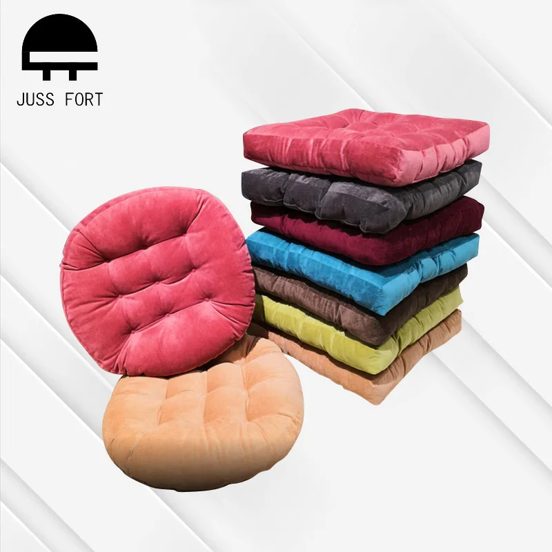 

Thicken Plush Chair Cushion Mat Tatami Futon Stool Pad Sofa Seat Mats Balcony Yoga Cushions for Car office Computer Chairs Pats