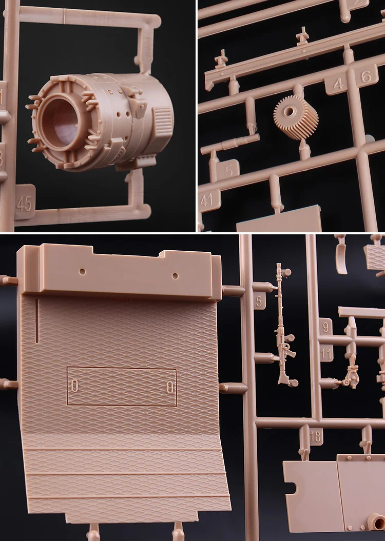 Amusing Hobby 35A030 1/35 Sd. Kfz.184 Ferdinand(Полный Интерьер) и 16t Strabokran-Scale модельный комплект