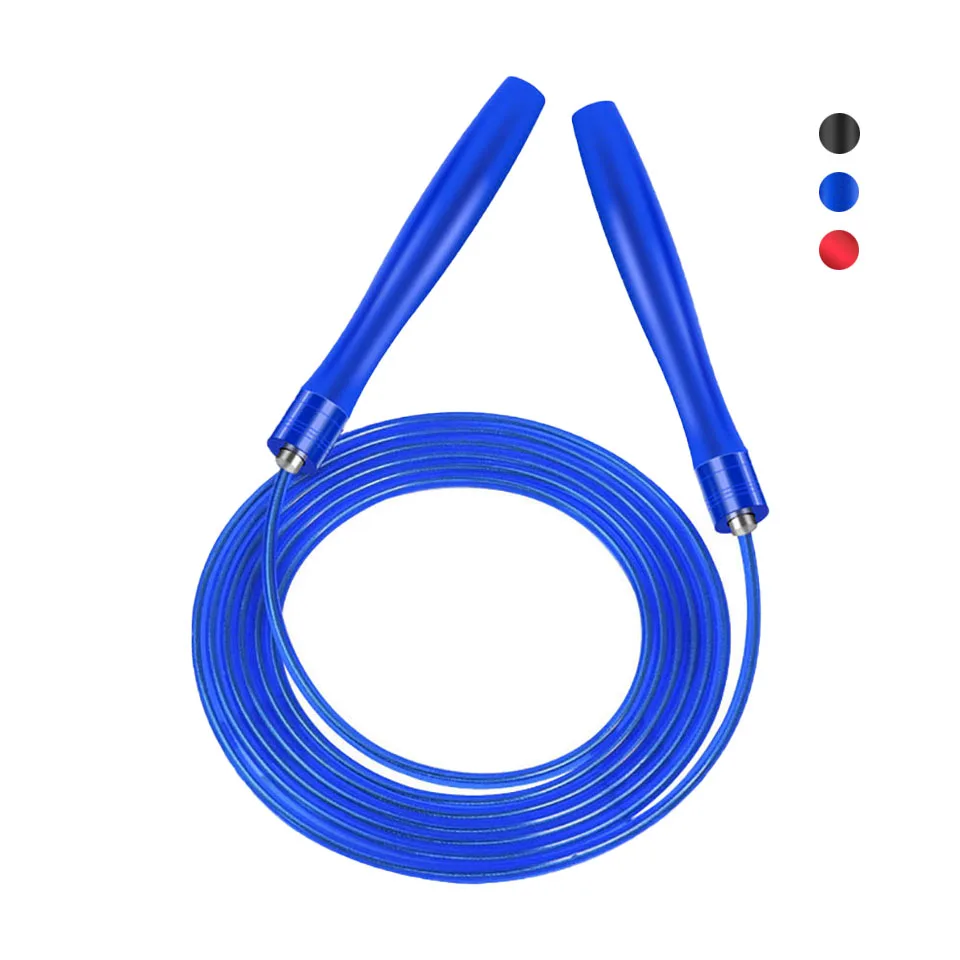 

Women Mens Fitness Workout Jumping Rope Aluminum Alloy Steel Wire Jumping Rope Gym Training Equipment Sports Skipping Ropes