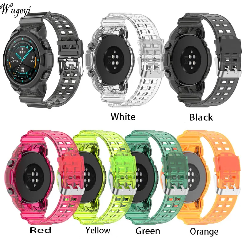 

Прозрачный ремешок для часов Huawei GT2, 46 мм