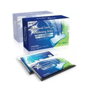 28 шт14 пар отбеливания зубов полоски для удаления пятен отбеливания зубов Профессиональные Отбеливающие отбеливающие передовые полоски