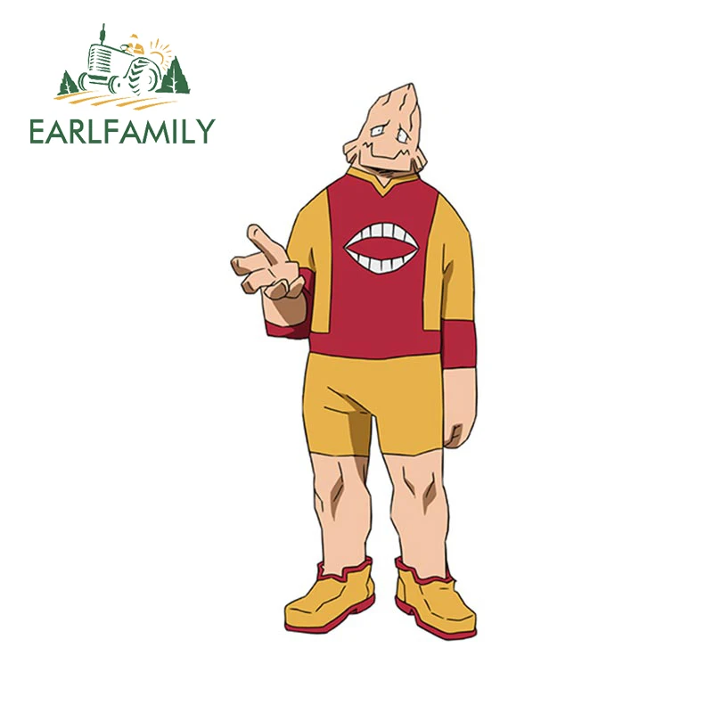 

EARLFAMILY 13 см x 5,9 см для моего героя Академии Koda Koji автомобильные наклейки креативные наклейки устойчивые к царапинам Солнцезащитная винилова...