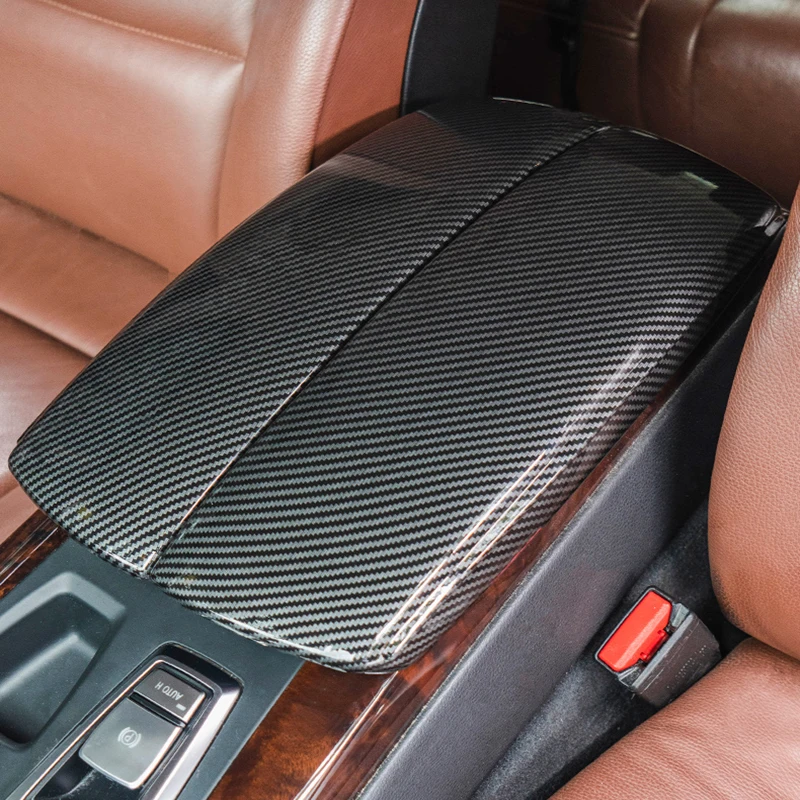 Аксессуары подлокотник из натурального углеродного волокна Защитная Наклейка