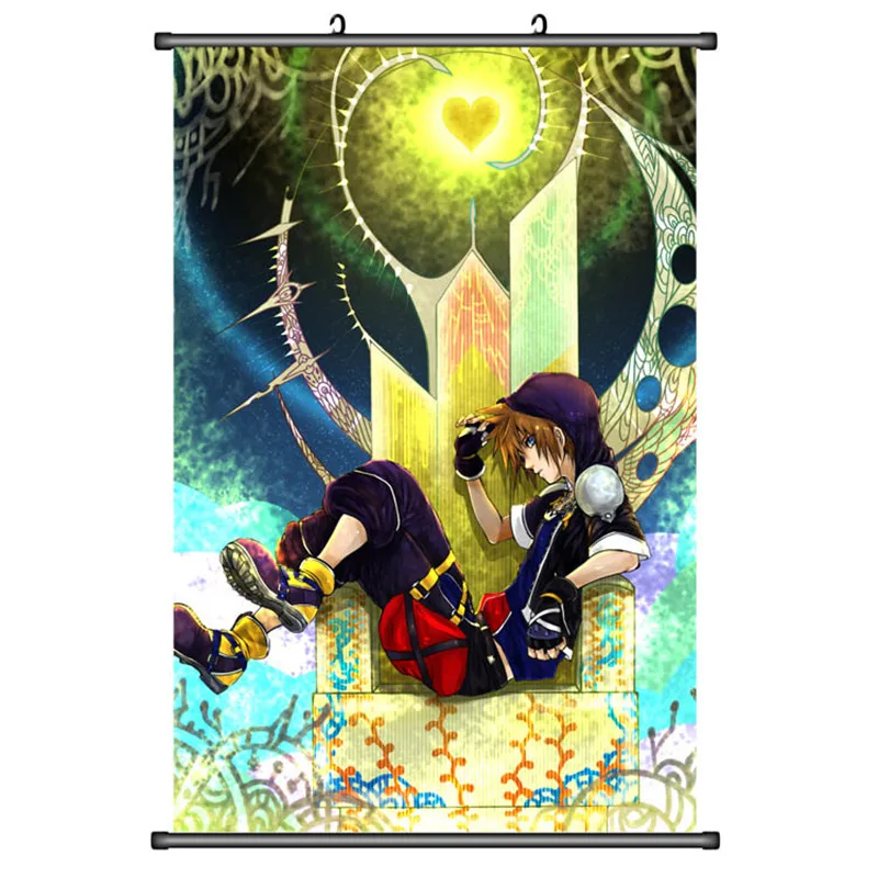 Японские декоративные картины аниме-игры Kingdom Hearts Sora &amp Riku Kairi Ventus Aqua домашний