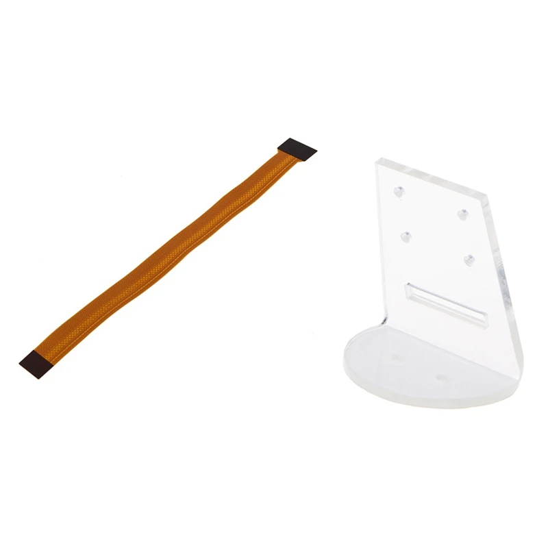 Кабель для камеры Raspberry Pi Zero V1.3 (15 см) и акриловый держатель кронштейн крепления 3 B