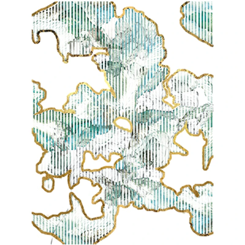 

Abstract Stripes Picture Oil Painting For Interior Wall Art Decoration Poster Caf Living Room Bedroom Modern Canvas Print Decor