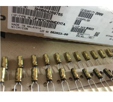

10 . nichicon audio , 16V100UF FW