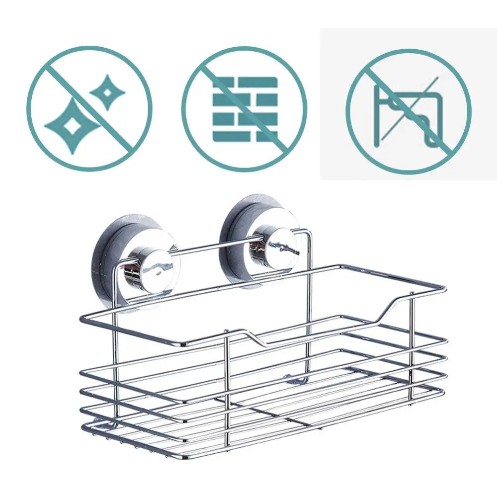 Часы с чашкой на присоске для ванной настенная полка из нержавеющей стали ванная