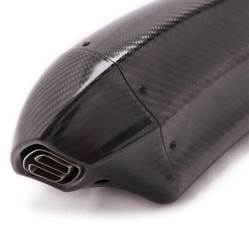 

For 2016-2019 Kawasaki Ninja H2 Motorcycle Exhaust System Pipe Carbon Fiber Exhaust Muffler Tube With DB Killer Slip On Modified
