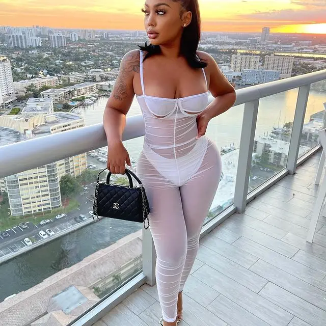 

Jumpsuits Rompers Women's Clothing Mesh See-through Long Sleeve For Women Summer Sexy High-Guality One-Piece Streetwear Casual