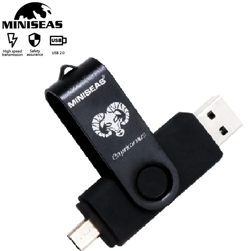 Miniseas 12 созвездий USB флеш накопитель OTG 128 Гб 64 cle usb 32 ГБ Флешка 16 8 4 2 0 карта памяти|USB
