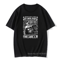 vikings odin t shirts die in battle violence who go to valhalla 100 cotton loose t shirts men camiseta vintage tshirt christmas