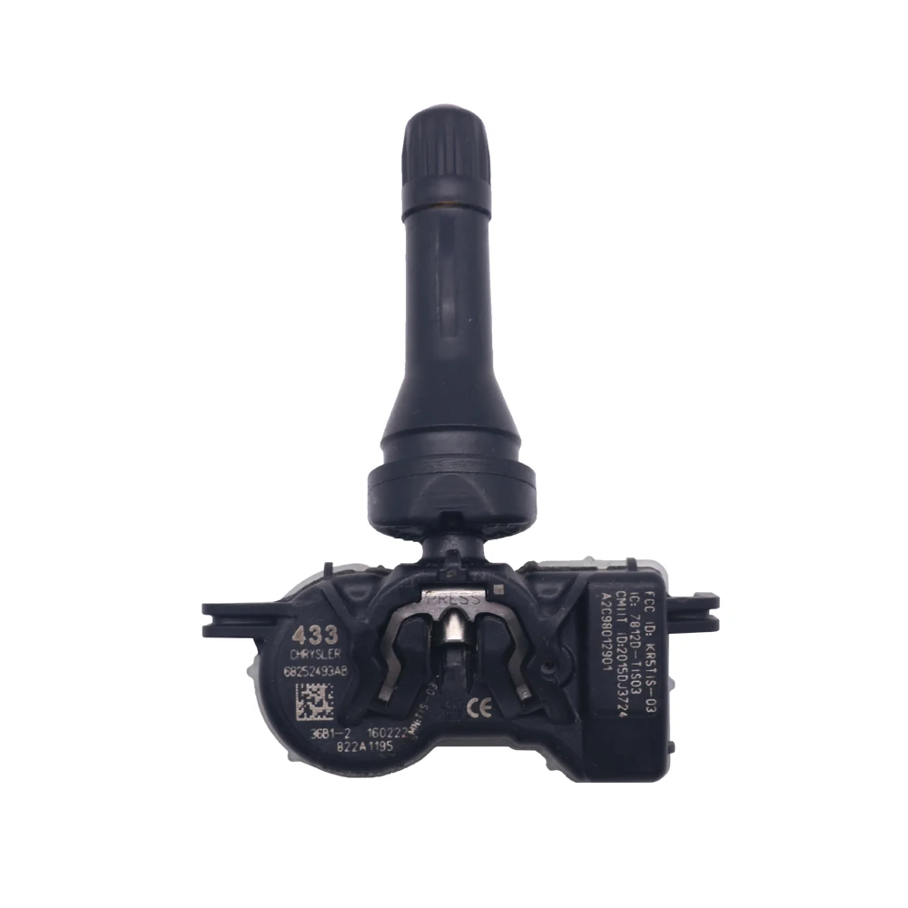Tyre Pressure Sensor FOR 2018-2022 Jeep Grand Cherokee Compass Fiat 500x 433Mhz TPMS TIRE PRESSURE SENSOR 68252493AB 68252493AA |