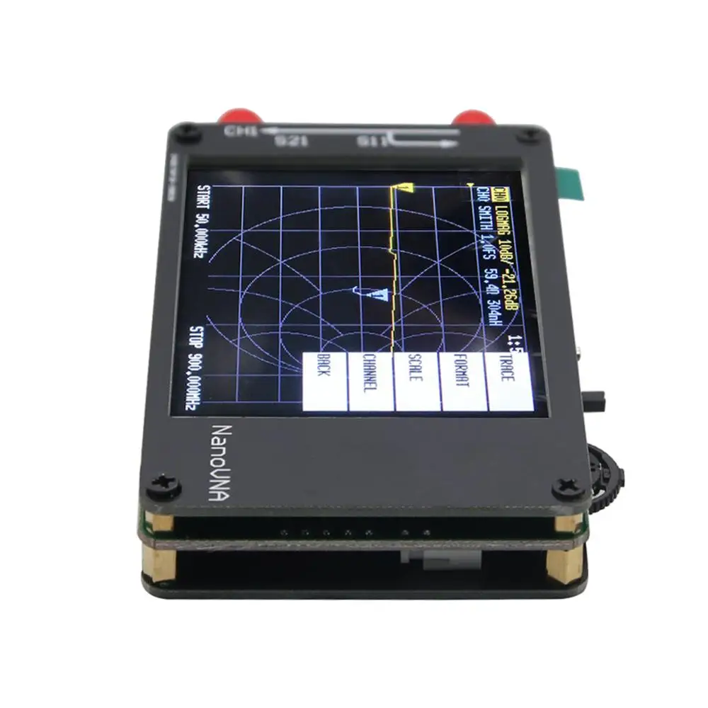 

2.8" TFT Screen 50KHz-300MHz NanoVNA Vector Network Analyzer HF VHF UHF Antenna Analyzer