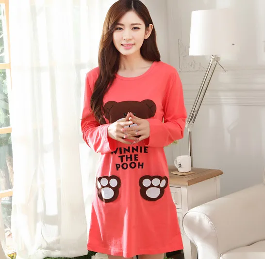 

2015 Fashion NEW sexy Women's Sleepwear nightgown Women's Home Clothes sleepshirt nightdress Free Shipping