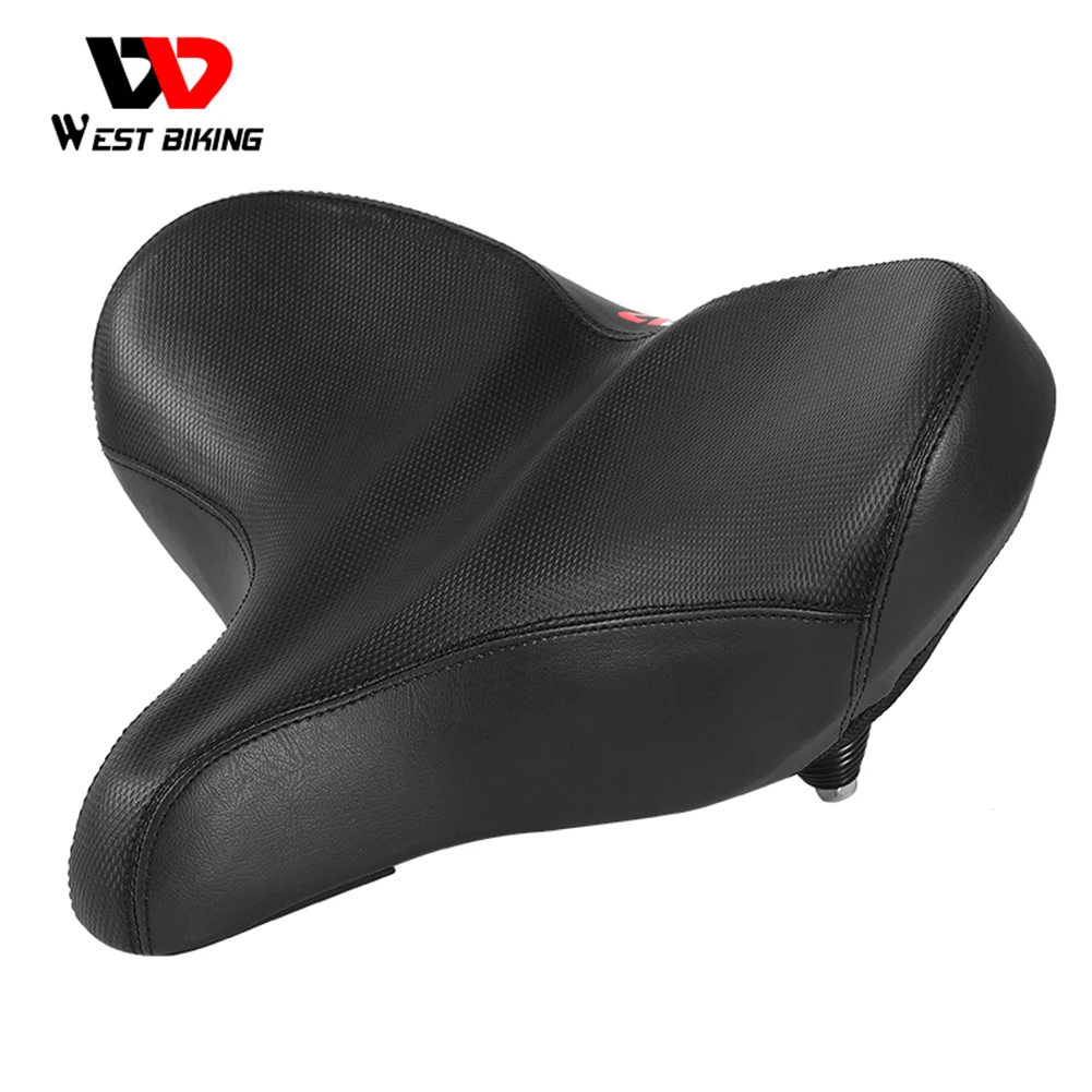 

Ergonomic Soft Large MTB Road Bicycle Saddles Shock Absorption Breathable Bike Seat Widen Thicken Cushion Cycling Accessories Pa
