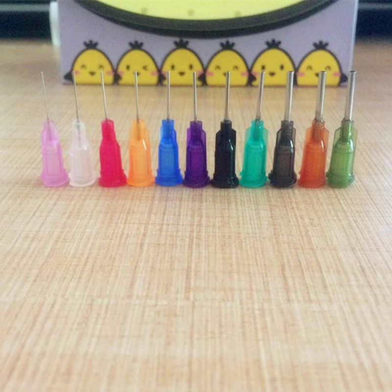 

30ml Dispensing Dispenser Bottle For Rosin Solder Flux Paste with 11 Needles N1HF