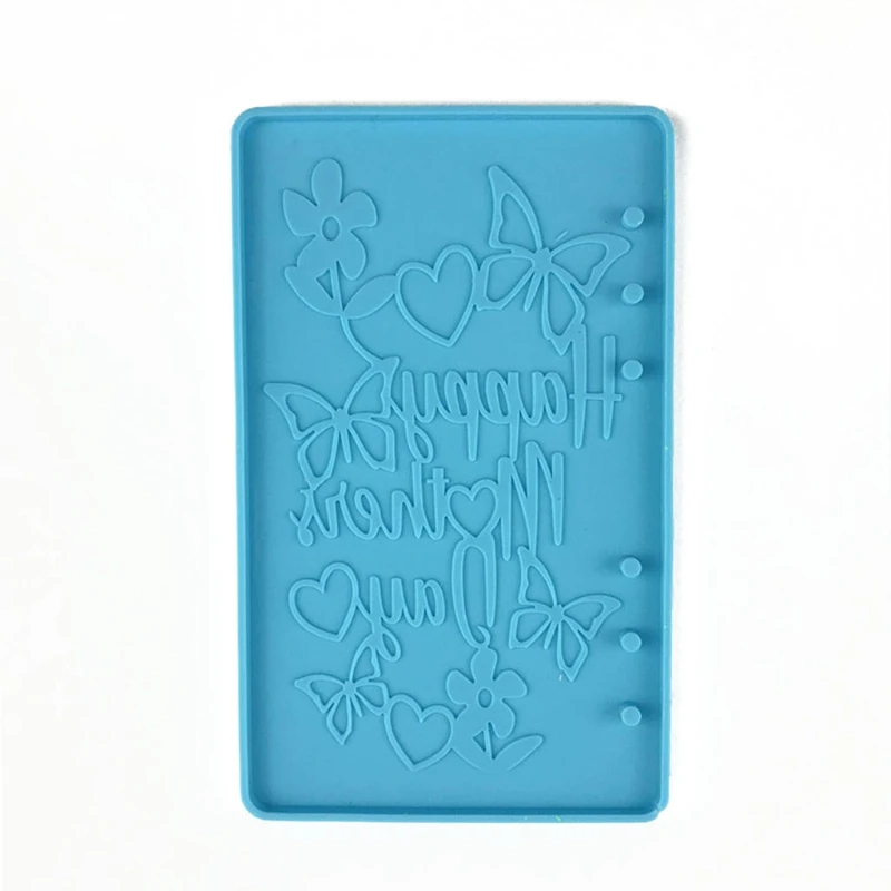 

3 Pcs/Set Crystal Epoxy Resin Mold Notebook Cover DIY Crafts Silicone Mould