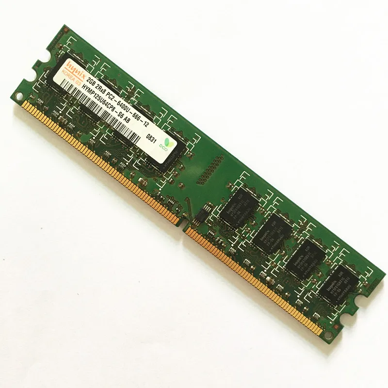 Hynix ddr2 2 ГБ 800 МГц оперативная память для настольного компьютера RAM DDR2 Гб 2Rx8 PC2 6400U 666