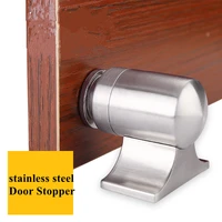 strong magnetic door stopper steel invisible door floor holders catcher for toilet bathroom wall protector furniture hardware