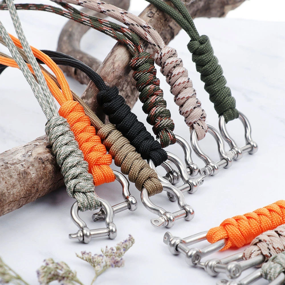 

Accessories Cord Backpack Buckle Outdoor Umbrella Rope Tactical Survival Tool Camera Anti-lost Lanyard Climb Keychain