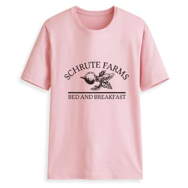 Женская футболка Schrute Farms с принтом моркови для офиса эстетические футболки
