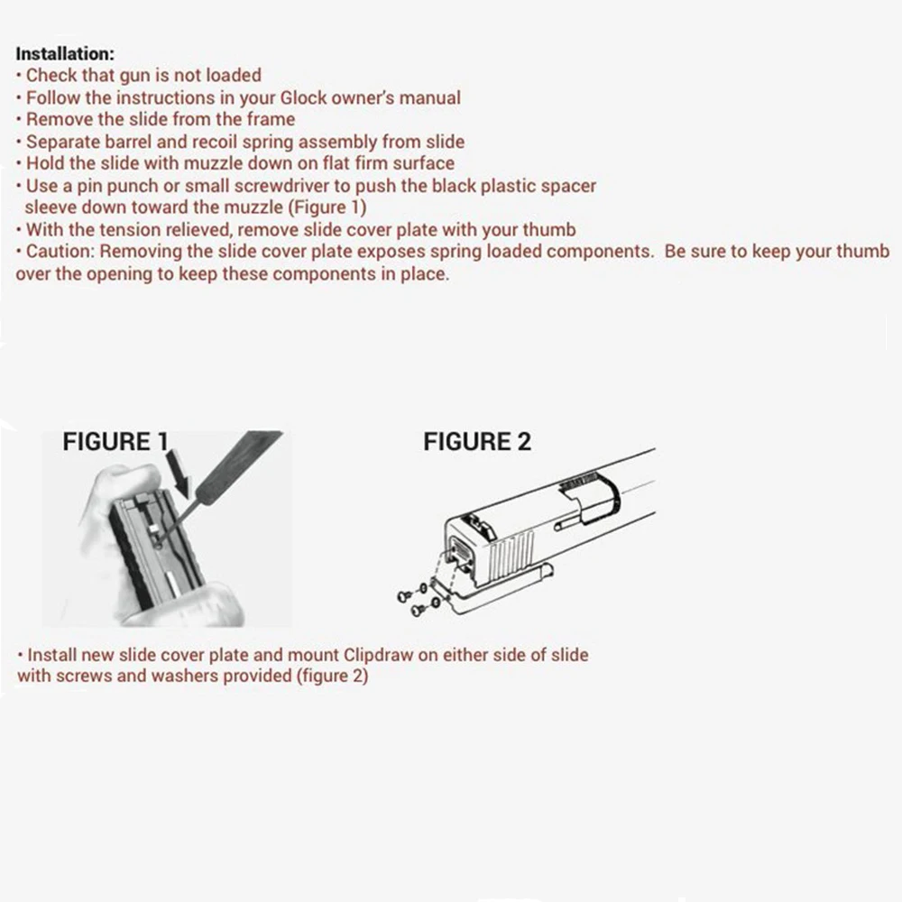 Охотничий пистолет кобура клип пояс скрытый носить револьвер металлический