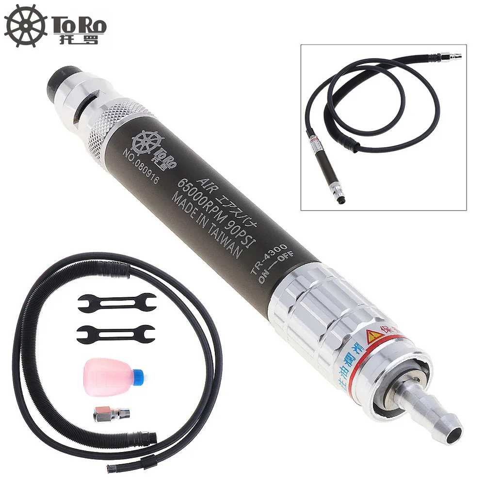 TORO-4300 1/4 &quotмини Высокоскоростная пневматическая шлифовальная машина ручка с