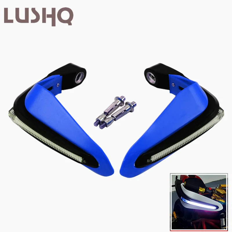 Универсальная защита рук для мотоцикла светодиодные накладки kawasaki z750 z1000 2007 vulcan s